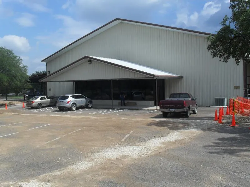 Churches metal building photo 2